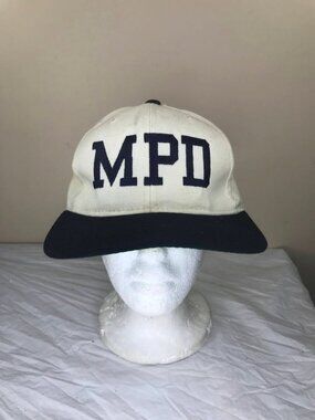 Vintage Minneapolis Police Department snapback hat cap